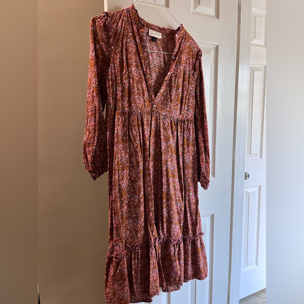 Universal Thread Long Sleeve Floral Dress